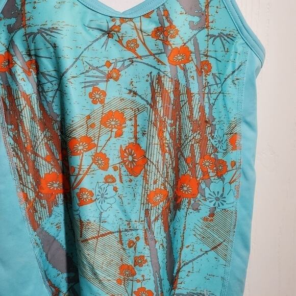 New Brooks floral bra cami camisole active‎ small - Picture 2 of 7